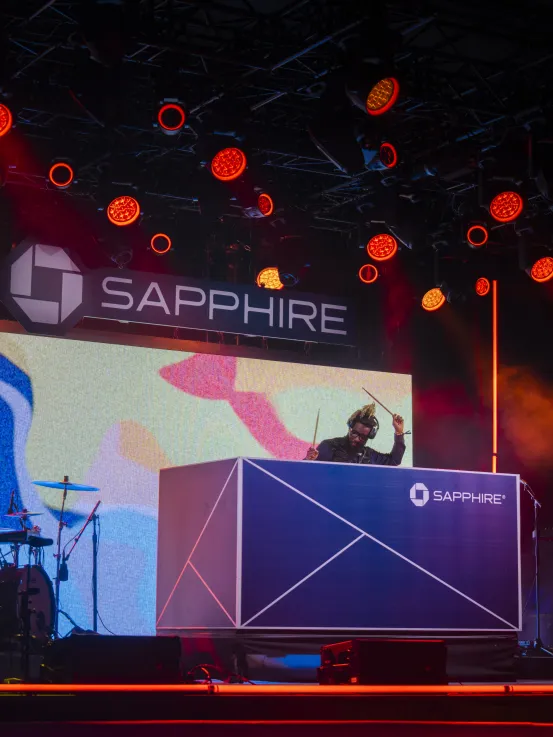 DJ at Sapphire